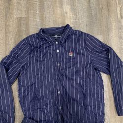 Blue Ventige Fila Windbreaker