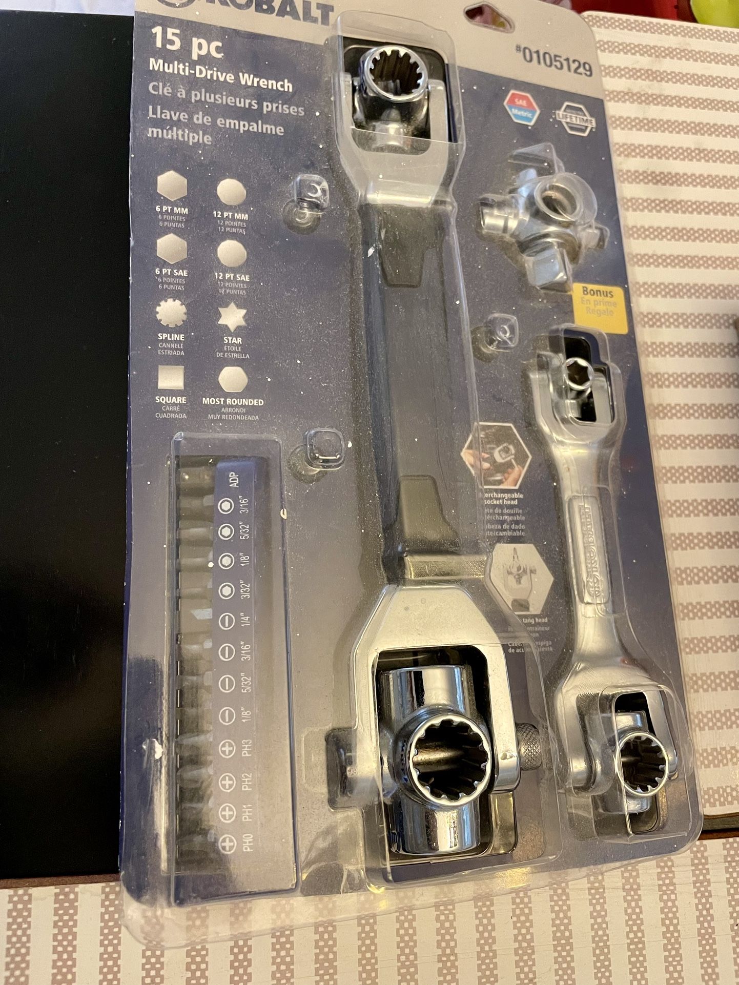 KOBALT 15 Piece Multi Drive Wrench