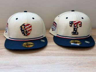 MLB 250 Fourth of July 59FIFTY fitted hats