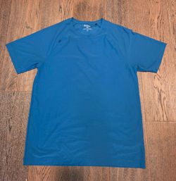 Rhone - Mens - Large - Reign Performance Shirt - Short Sleeve - Blue