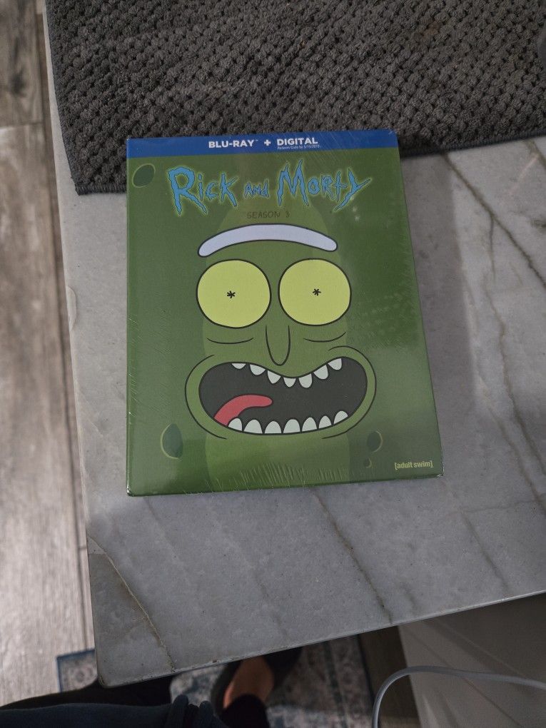 Rick And Morty Season 3blu Ray +digital