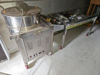 Kettle corn equipment instant business