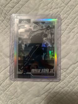 Topps 2026 Chrome Ronald Acuña Jr. #124 Atlanta Braves NEGATIVE Refractor
