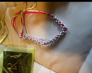 Macrame porch potato Frank bracelets