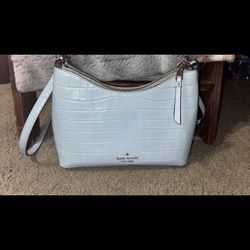 Blue Crocodile Kate Spade Crossbody