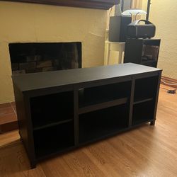 Black TV Stand