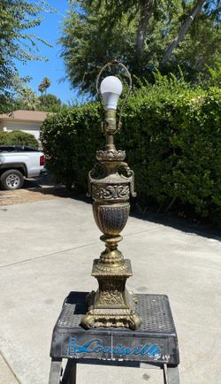 Vintage Brass Lamp