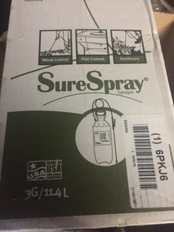 Sure spray for pesticides/fertilizer $10