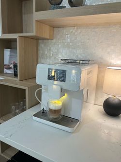 Terra Kaffe TK-01 Super Automatic Espresso Machine – White – Excellent Condition