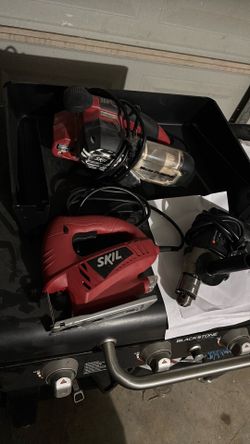 Skil and Decker power tools