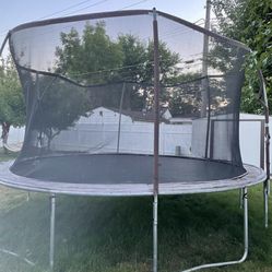 FREE. 15 Ft Trampoline  Good Condition