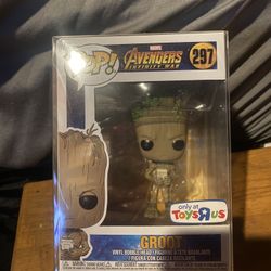 Groot Funko Pop Toys R Us exclusive