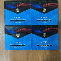 $1 2019 Reverse Proof Coins 