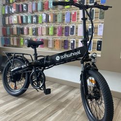 Brand New Foldable ‘Isinwheel’ Electric Bike 5 Speeds 7 Gears Ebike Own It Today With Easy Financing Options! No Credit Needed! $10 To $100 Down Payme