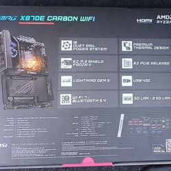 MPG X870E CARBON WIFI