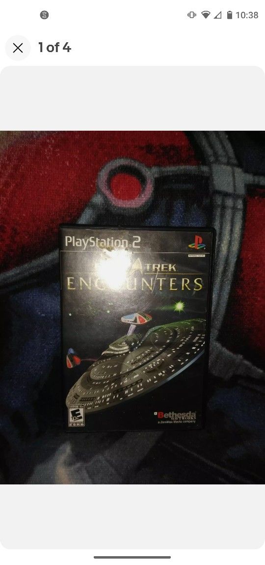 Star Trek Encounters PlayStation 2 PS2 Video Game
