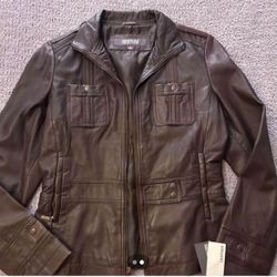 Leather Jacket Women's Small 