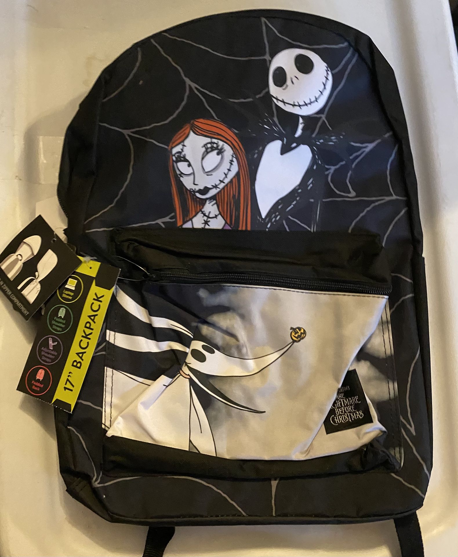 NIGHTMARE BEFORE CHRISTMAS BACKPACK NEW