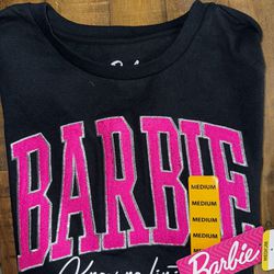 Barbie Women T-shirt Size Medium 