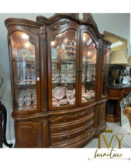 Aico By Michael Amini Cortina China Cabinet. Please Check Our Profile