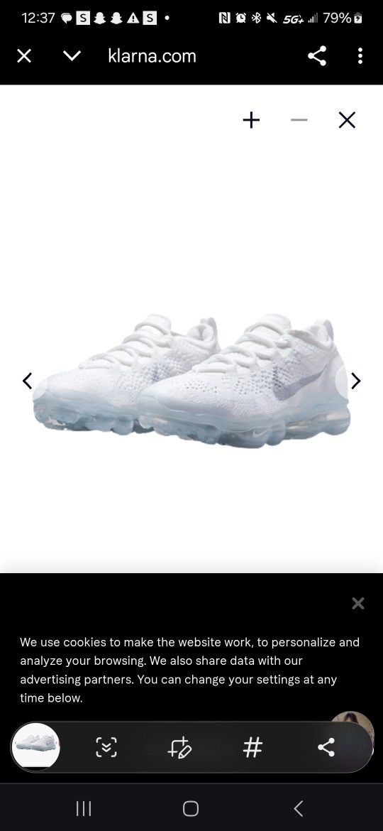 7w Vapormax Fly Knit