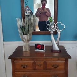 Mid Century Desk With Mirror