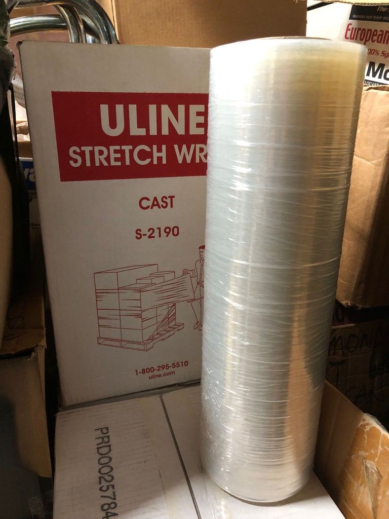 Uline Stretch Wrap Rolls New