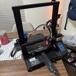 Ender 3 V2  3D Printer With Filament Included