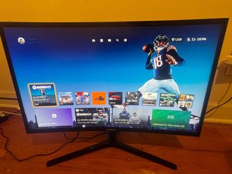 Samsung 27” curved monitor