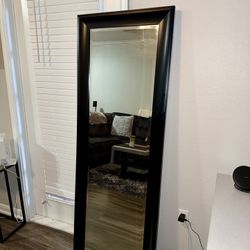Tall Mirror (Black Trim)