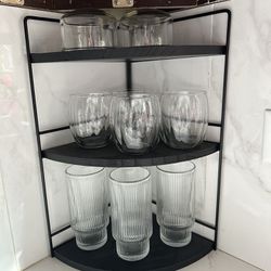 Corner Shelf Cups Not Included