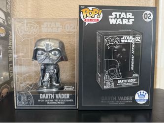 Darth Vader Funko Pop Die-Cast Metal CHASE Rare