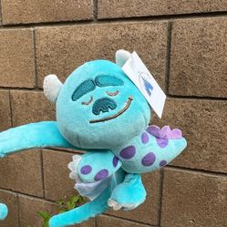 Disney Sulley Monsters Inc Ears Headband new Sleeping Fuzzy plush