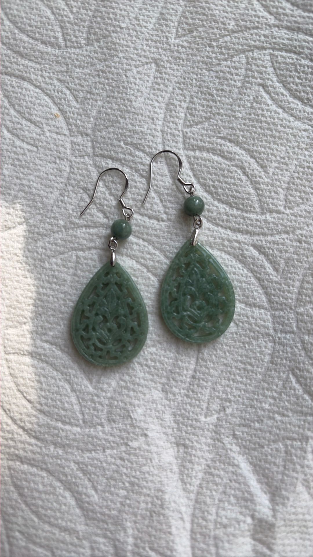 Jade Dangle Earrings