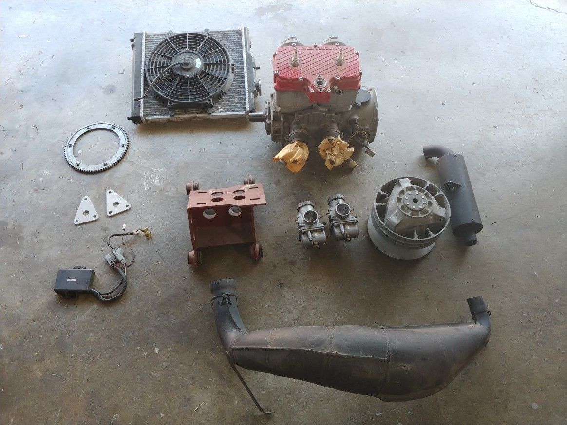 1985 honda odyssey fl350 rotax conversion kit