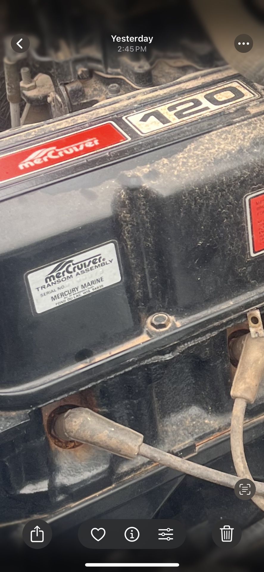 Mercury 120 Marine Inboard