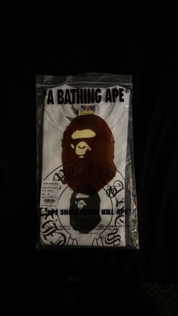 chrome bape tee