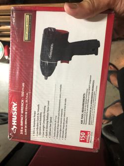 Husky 3/8 impact wrench air