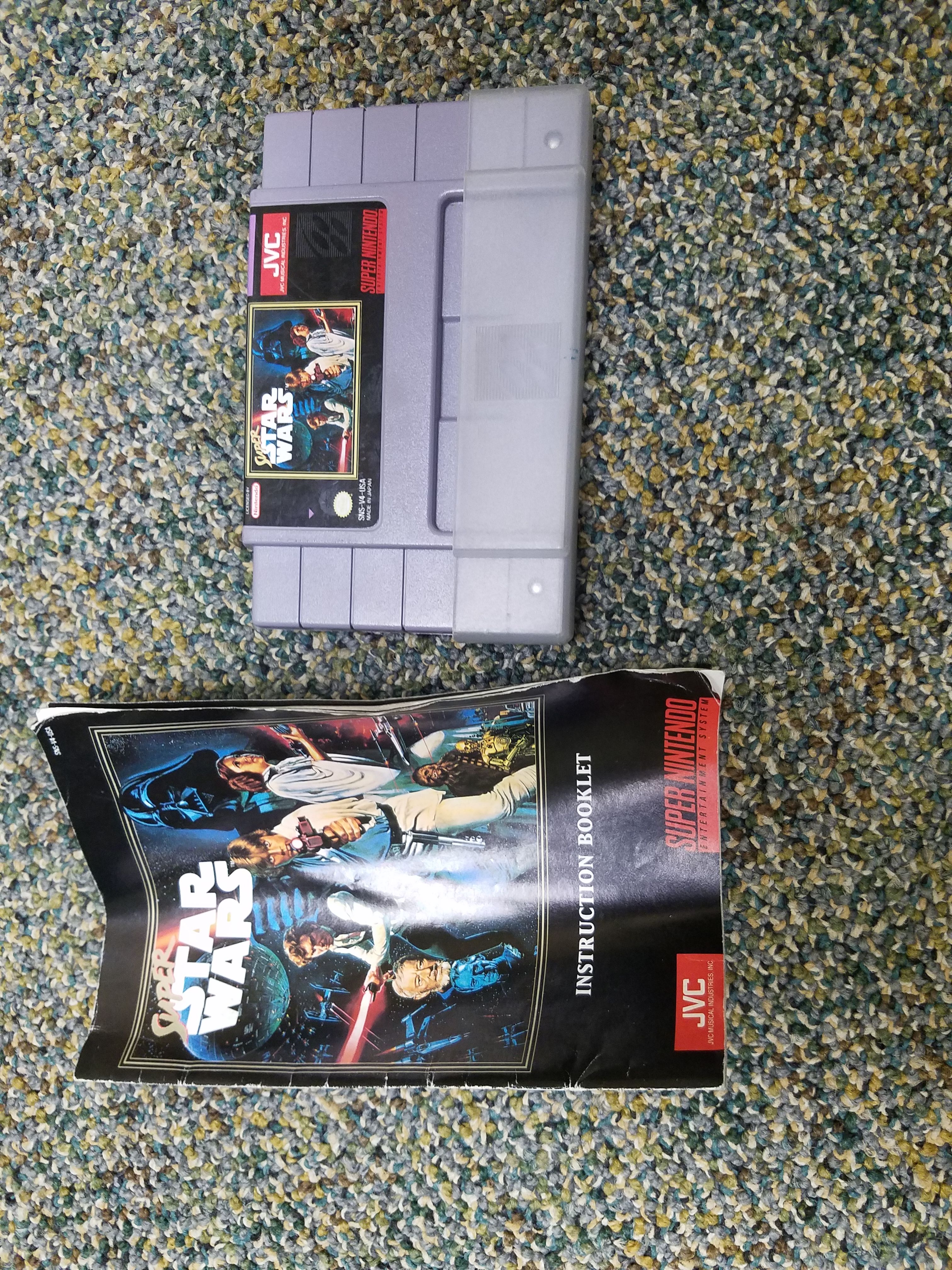 Super Star Wars game for Super Nintendo