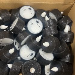 48 Pack Glitter LED Candles