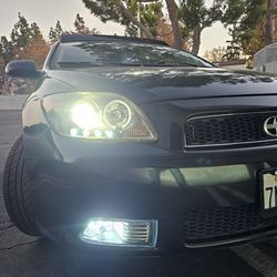 HiD an LED headlights