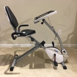 Stamina 2-In-1 Recumbent Exercise Bike