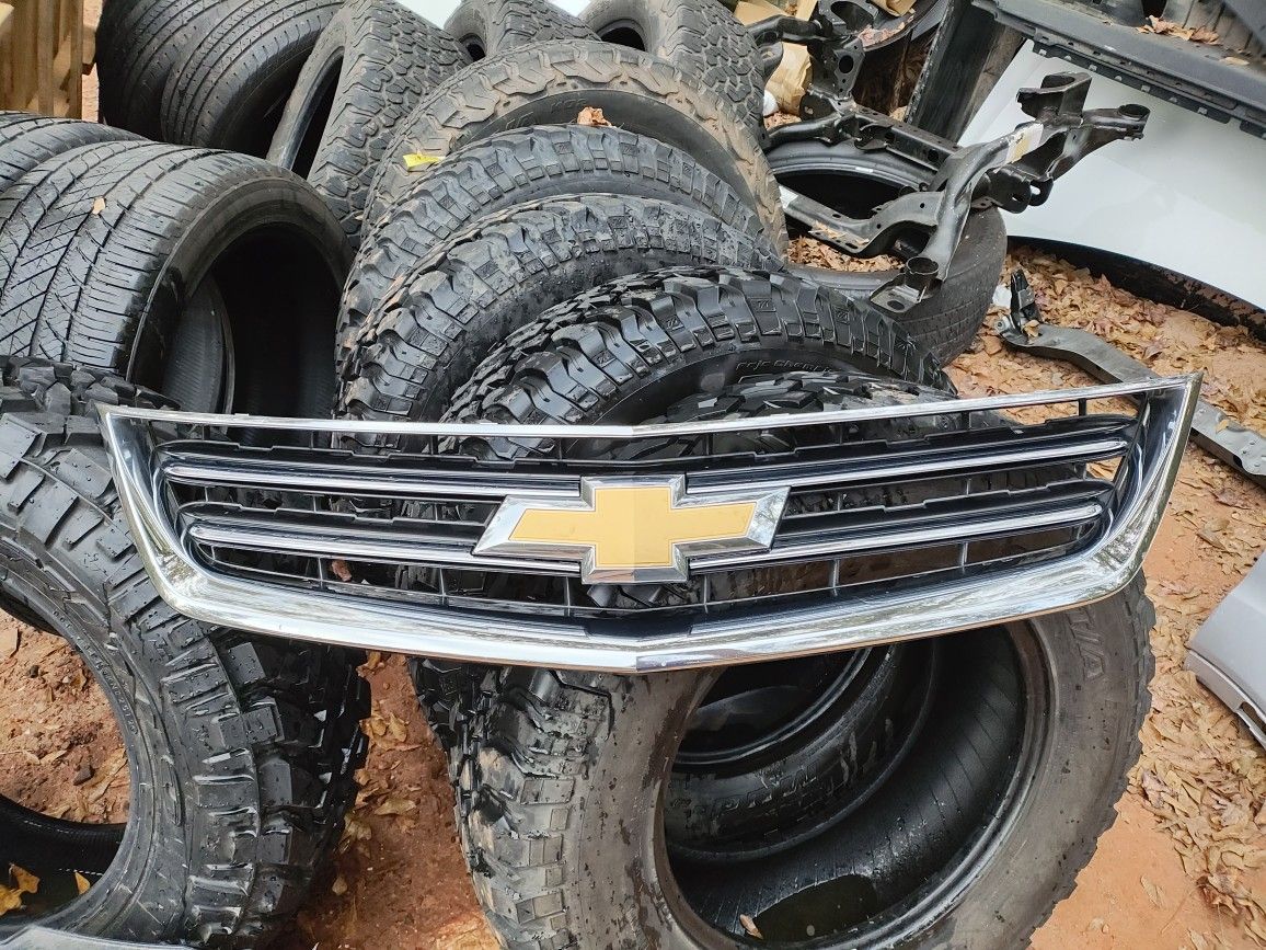 Chevy Impala Grill For 2014 To 2020 Chrome With Emblem OEM Part
