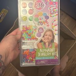 alphabet Jewelry Kit For Girls
