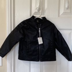Lefties Kids Faux Leather Jacket | Toddler Size 2/3