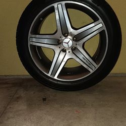 20" AMG Wheels With 295/40 R20 Tires