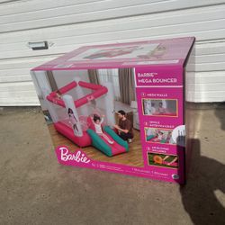 Barbie Inflatable Bounce House With Blower 