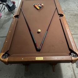 Pool Table For Sale $500 OBO