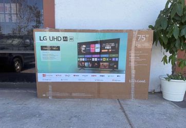 MV 75” Lg smart 4k led Uhd tv