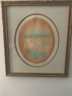 Etching Signed & Numbered by Virginia Curtin